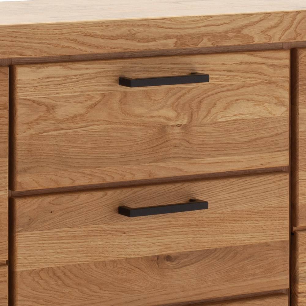 Esszimmersideboard Suzana im Industry und Loft Stil in Wildeichefarben