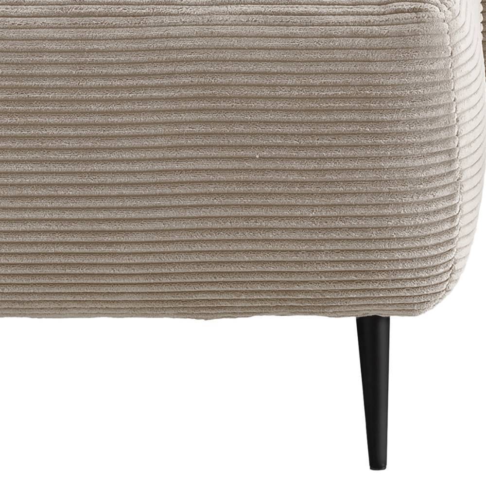 Bigsessel Libero aus Cord in Beige