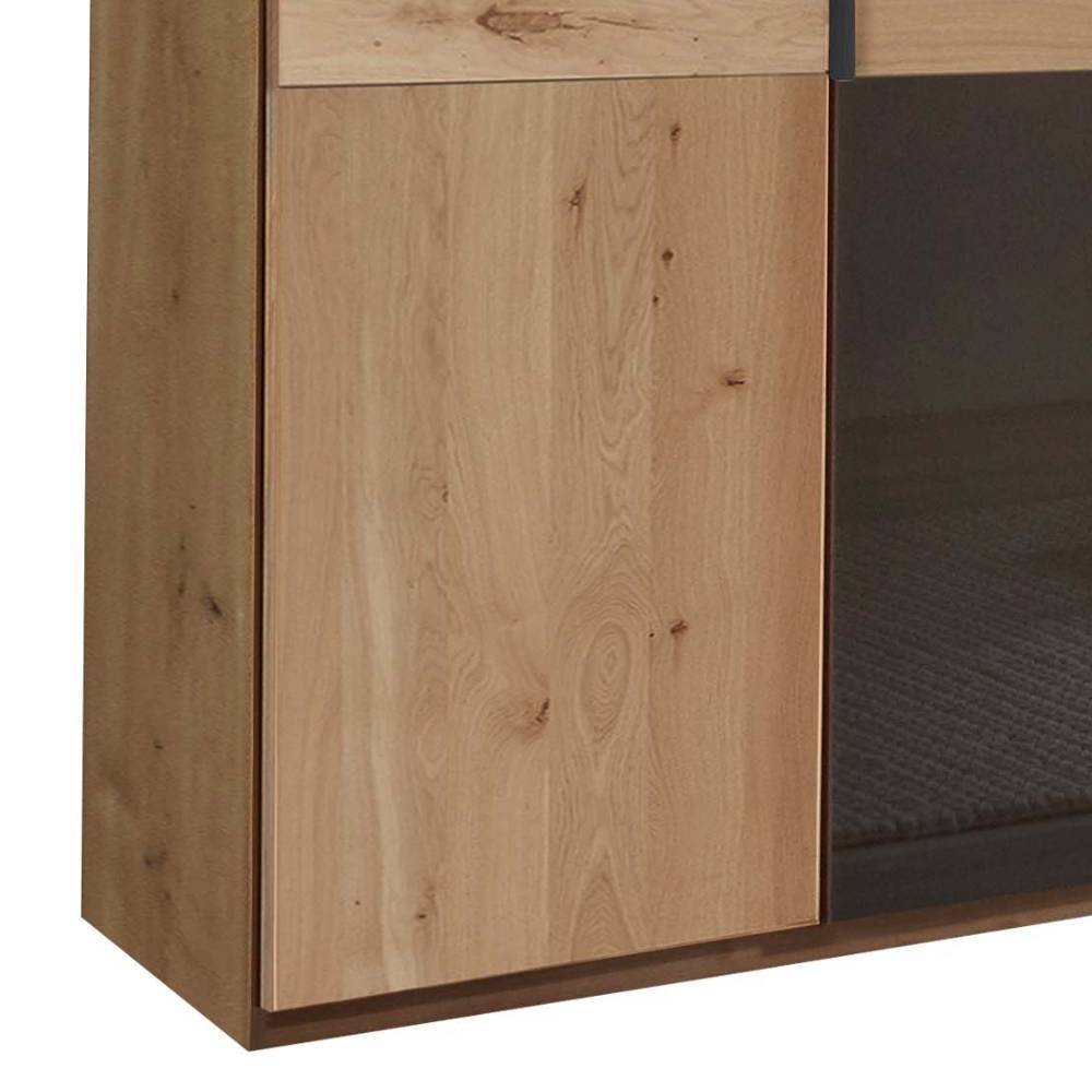 Schlafzimmerkleiderschrank Merkur in modernem Design 246 cm breit