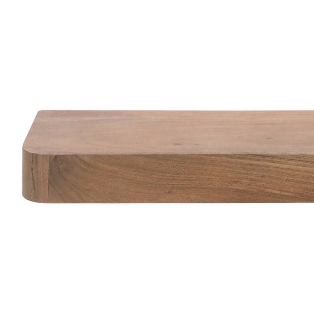 Holzregal Odrato aus Akazie Massivholz 100 cm breit