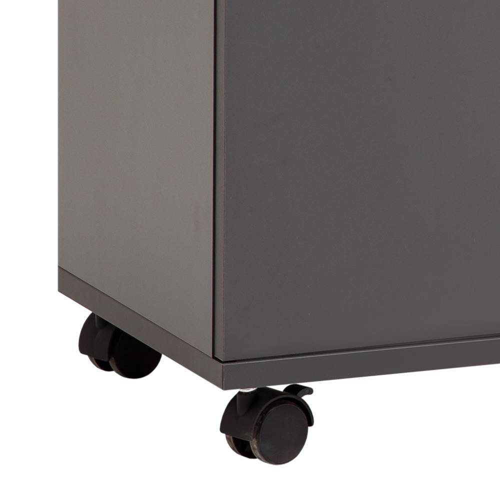 Waschbeckenunterschrank Bennus auf Rollen in modernem Design