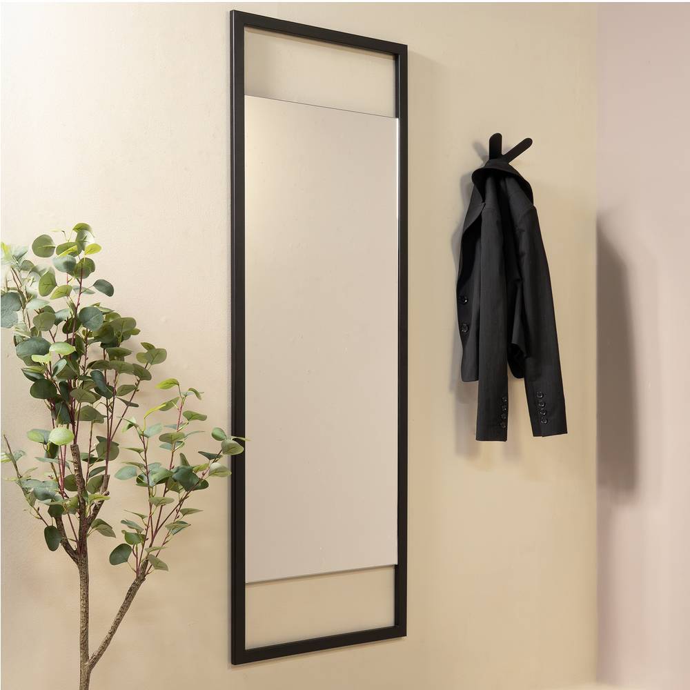Wandspiegel Lavillos in Schwarz 160 cm hoch