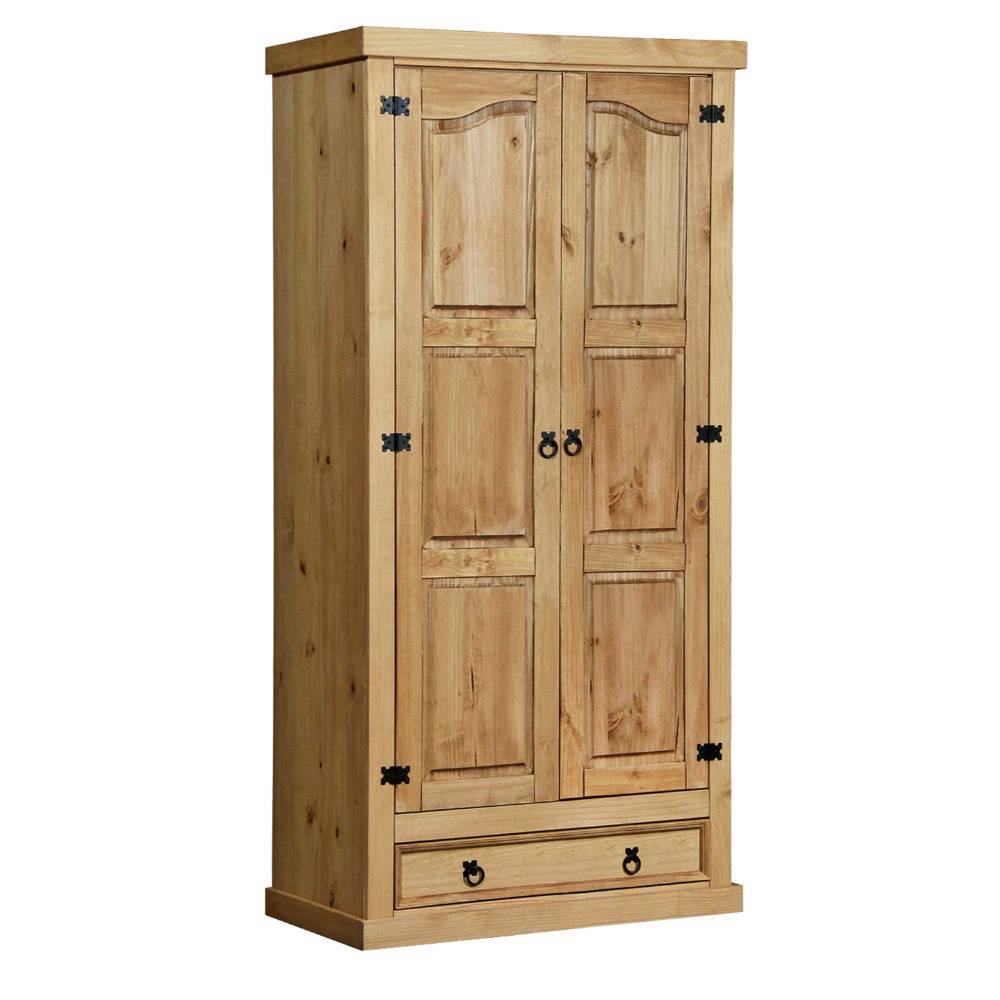 Bauernschrank Pathoma mit Drehtüren und einer Schublade