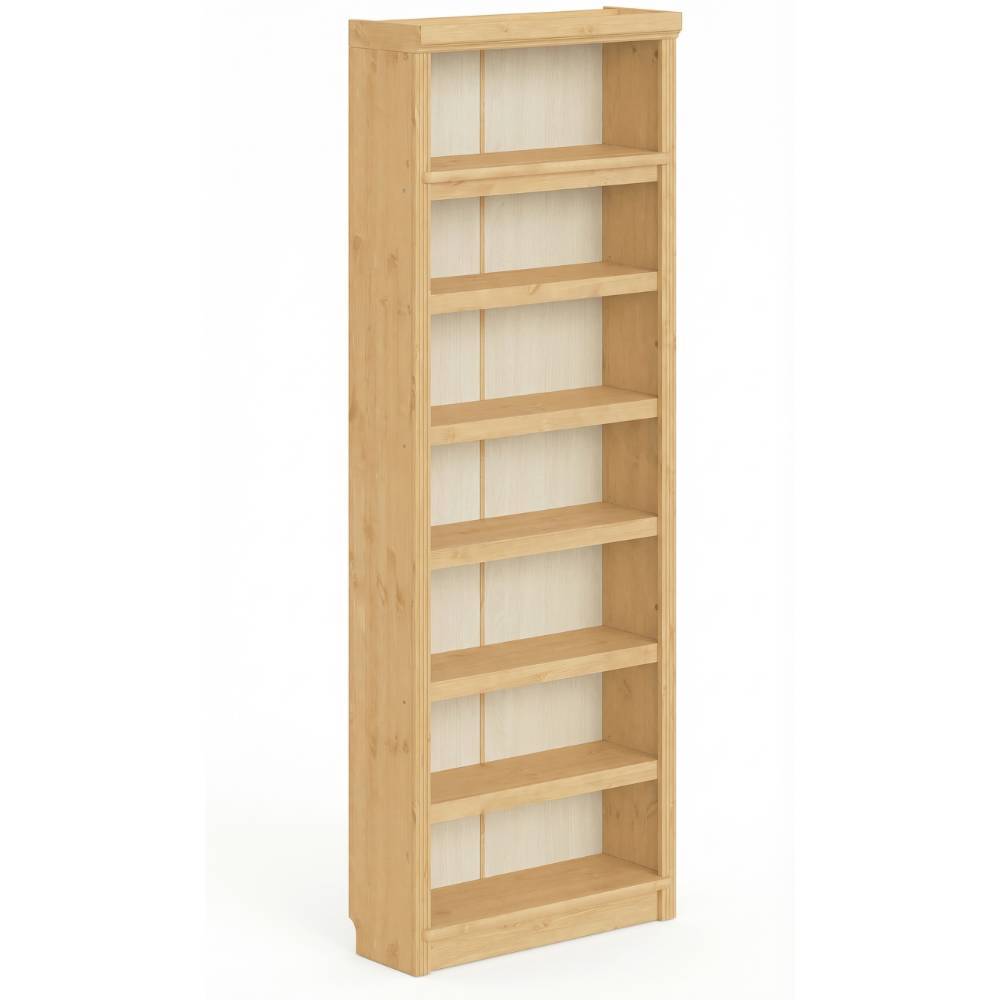 Bücher Regal Claros aus Kiefer Massivholz 220 cm hoch