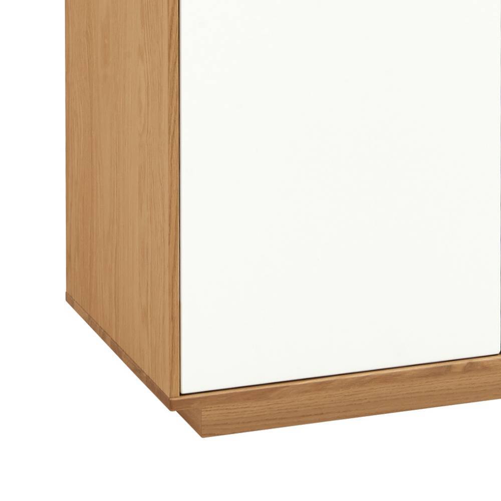 Schuhschrank Nikolas 72 cm breit mit Drehtüren