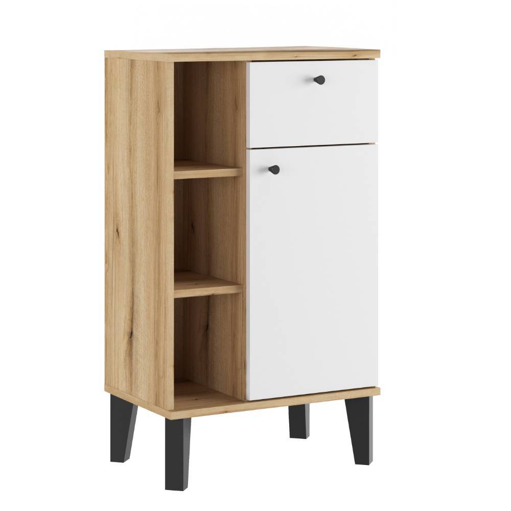 Badmöbel-Set Zyret 190 cm hoch melaminbeschichtet (fünfteilig)