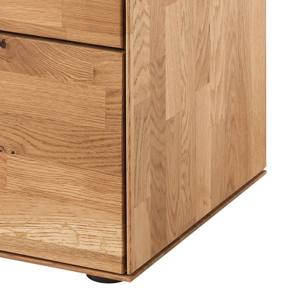 Holzkommode Argeta mit drei Schubladen parkettverleimt