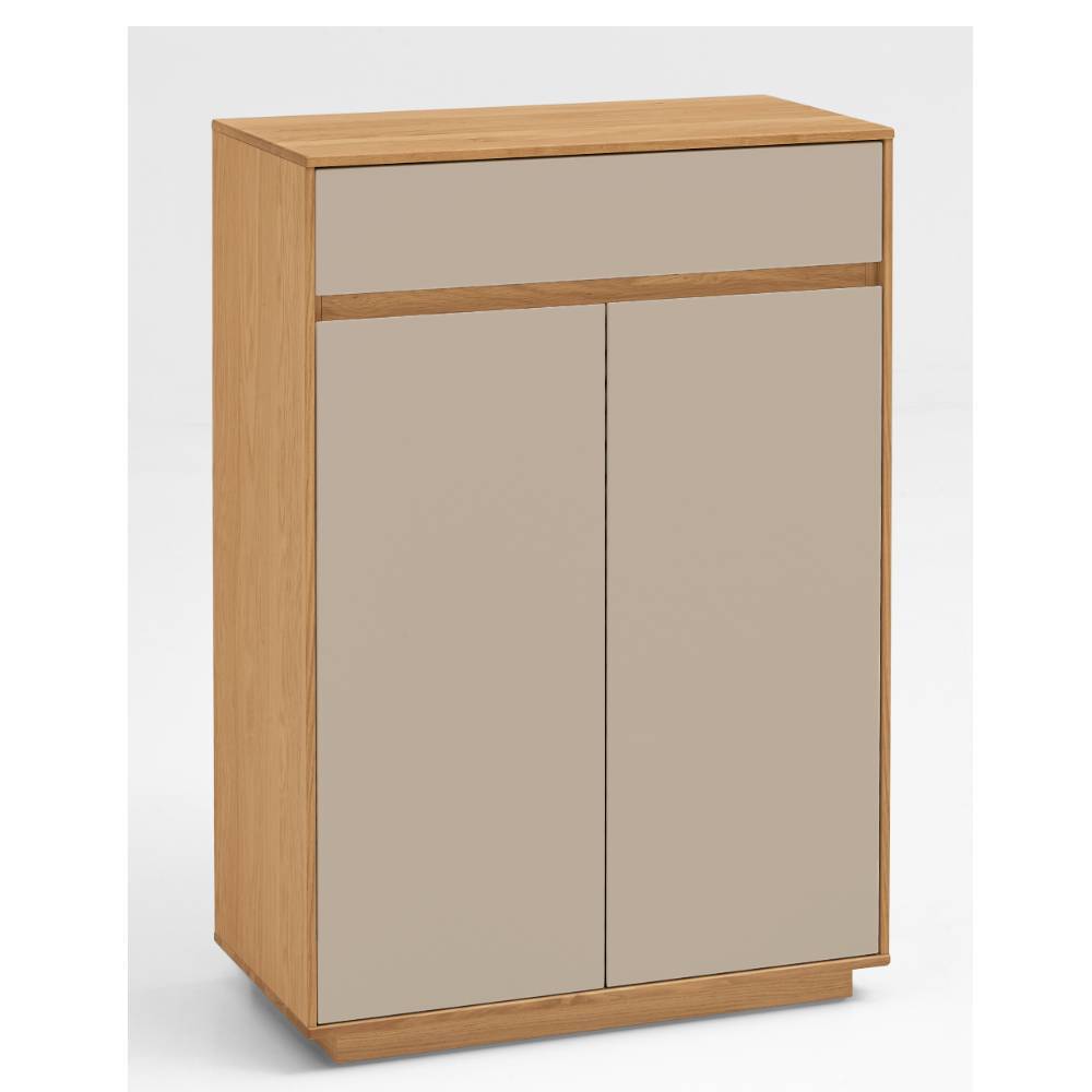 Mehrzweckschrank Lacurvia echtholzfurniert mit einer Schublade