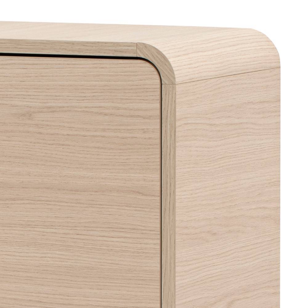 Wohnzimmerschrank Snake im Skandi Design mit Drehtüren