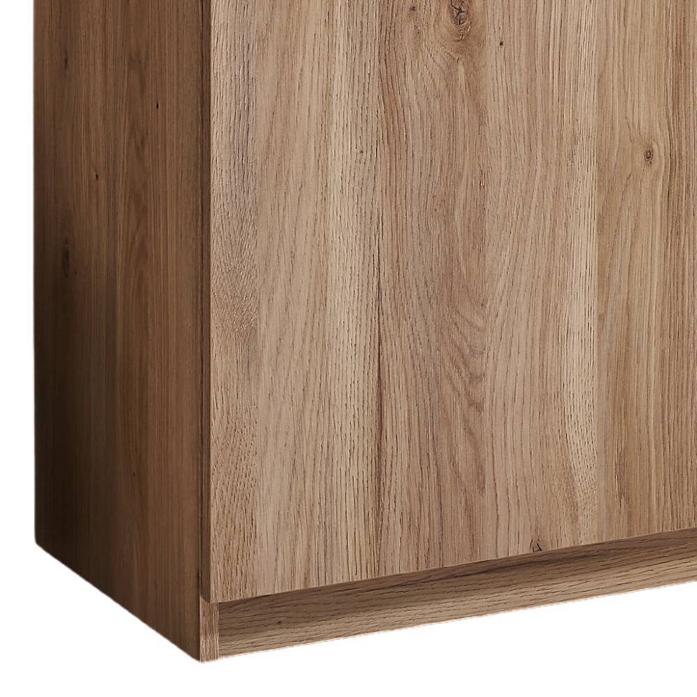 Sideboard Mero in Wildeichefarben mit vier Schubladen