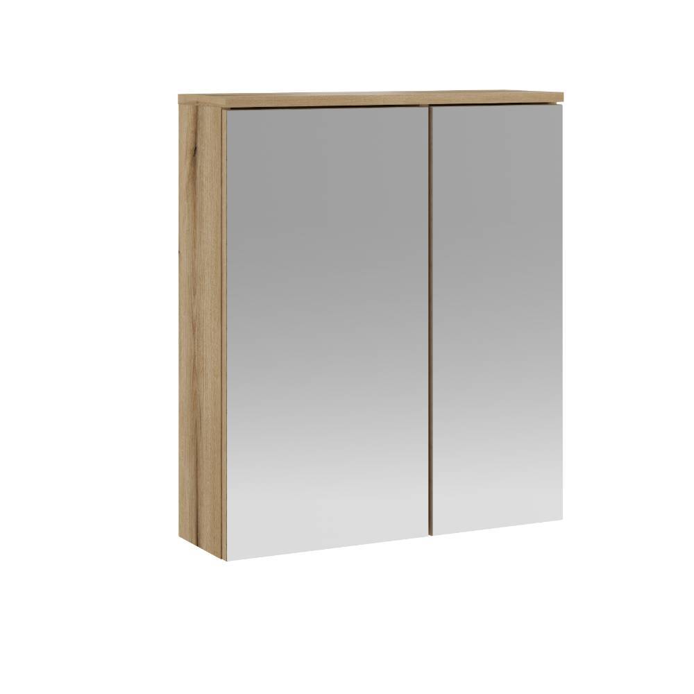 Badmöbelkomplettset Zyret dreiteilig in modernem Design (dreiteilig)