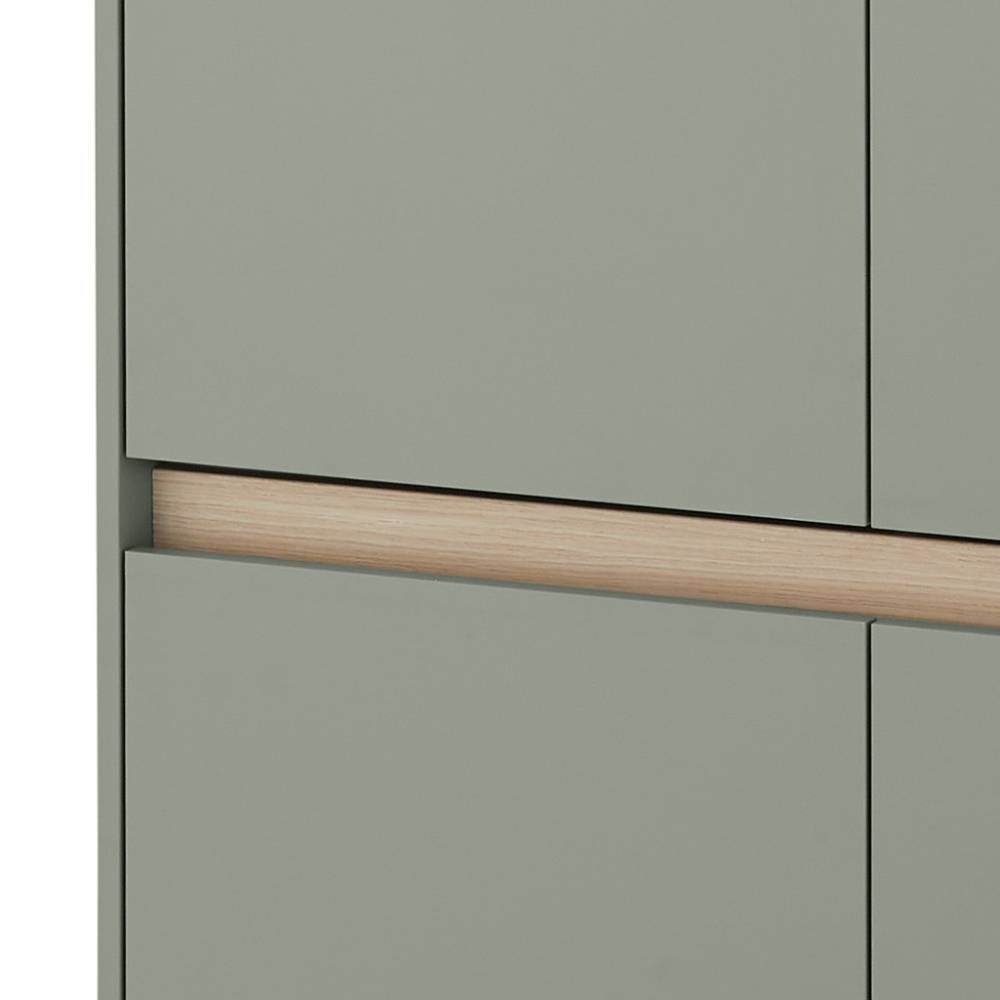 Wohnzimmerschrank Ulfava in modernem Design melaminbeschichtet