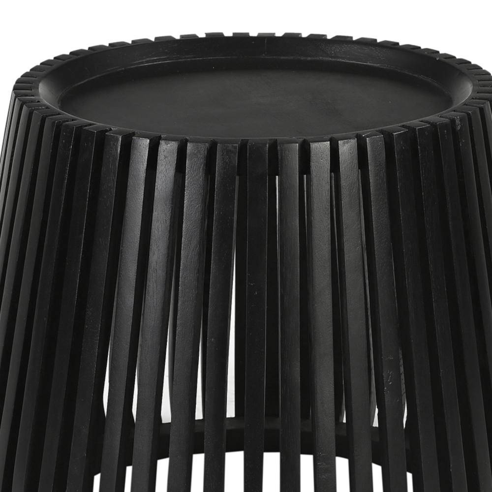 Couchtisch schwarz Mercana 46 cm hoch und 50 cm breit