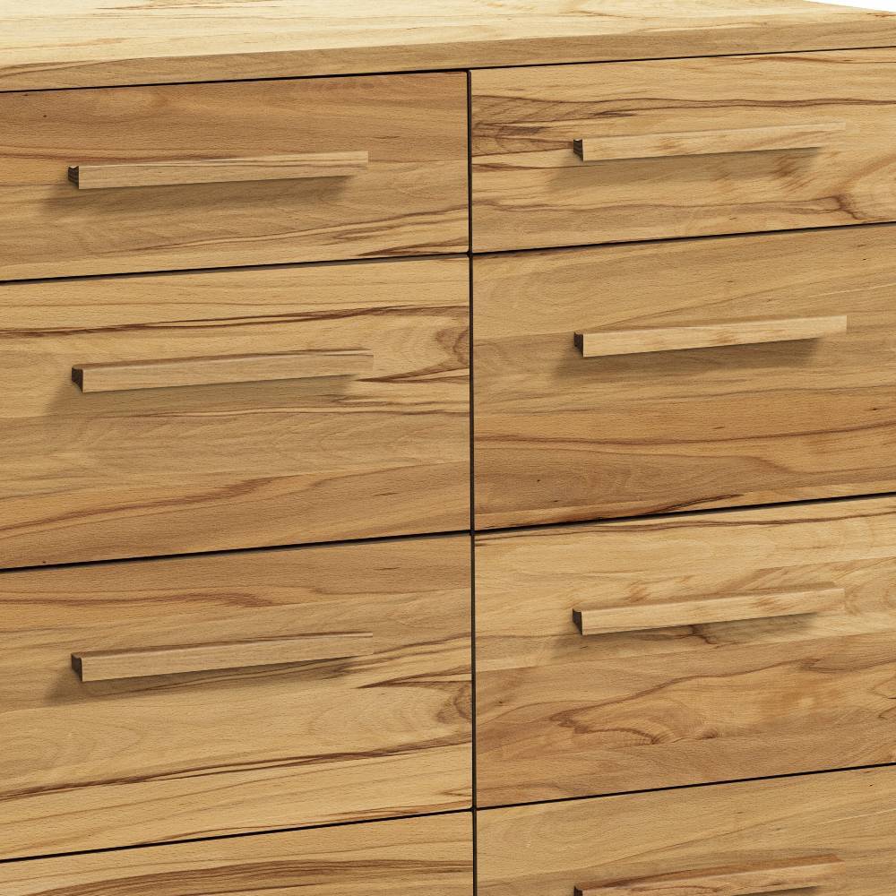 Wäschekommode Minael in modernem Design mit zwölf Schubladen