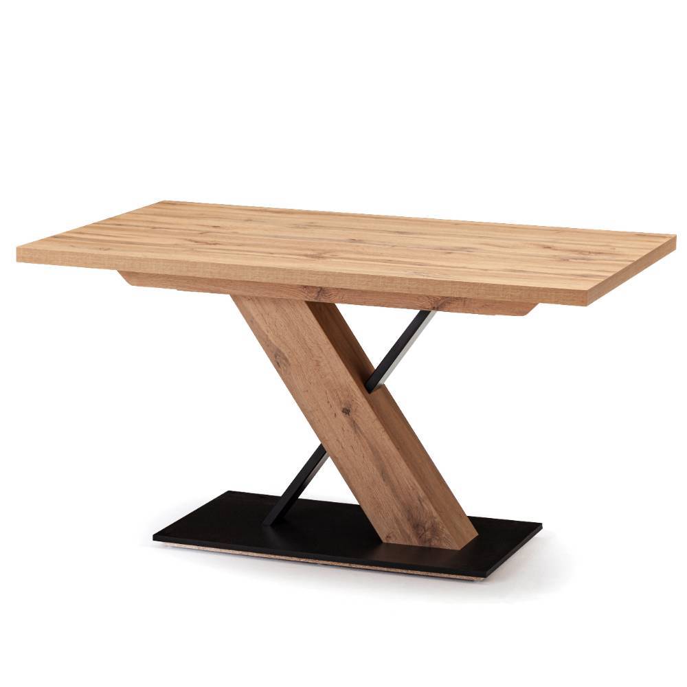 Esstisch Nevesk mit X Gestell in modernem Design