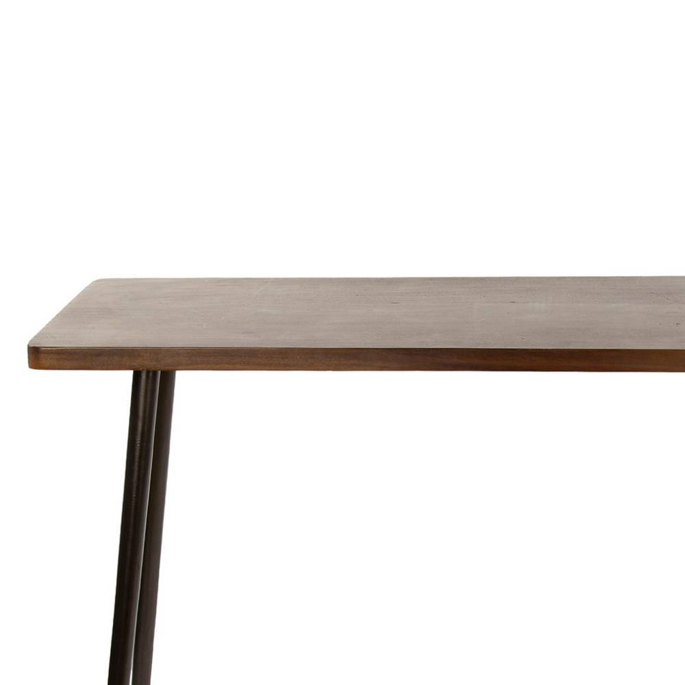 Konsolentisch Odrato aus Akazie Massivholz in modernem Design