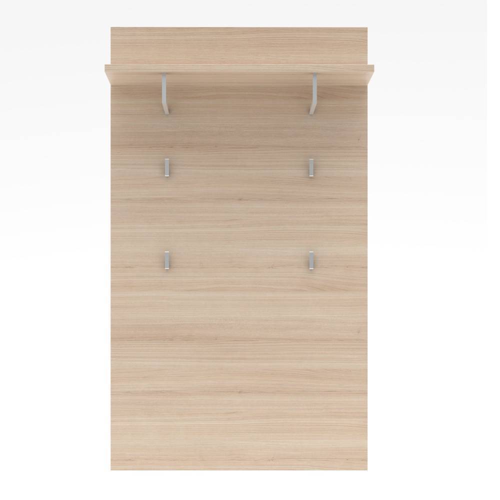 Wandgarderobe Daniele in modernem Design mit 4 Kleiderhaken