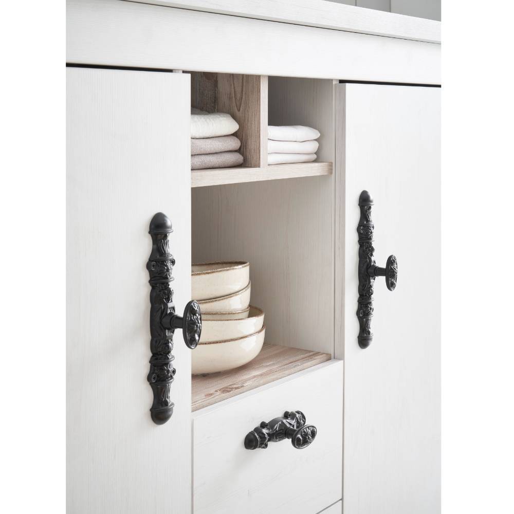 Spülenschrank Flurencina im Landhausstil 92 cm hoch