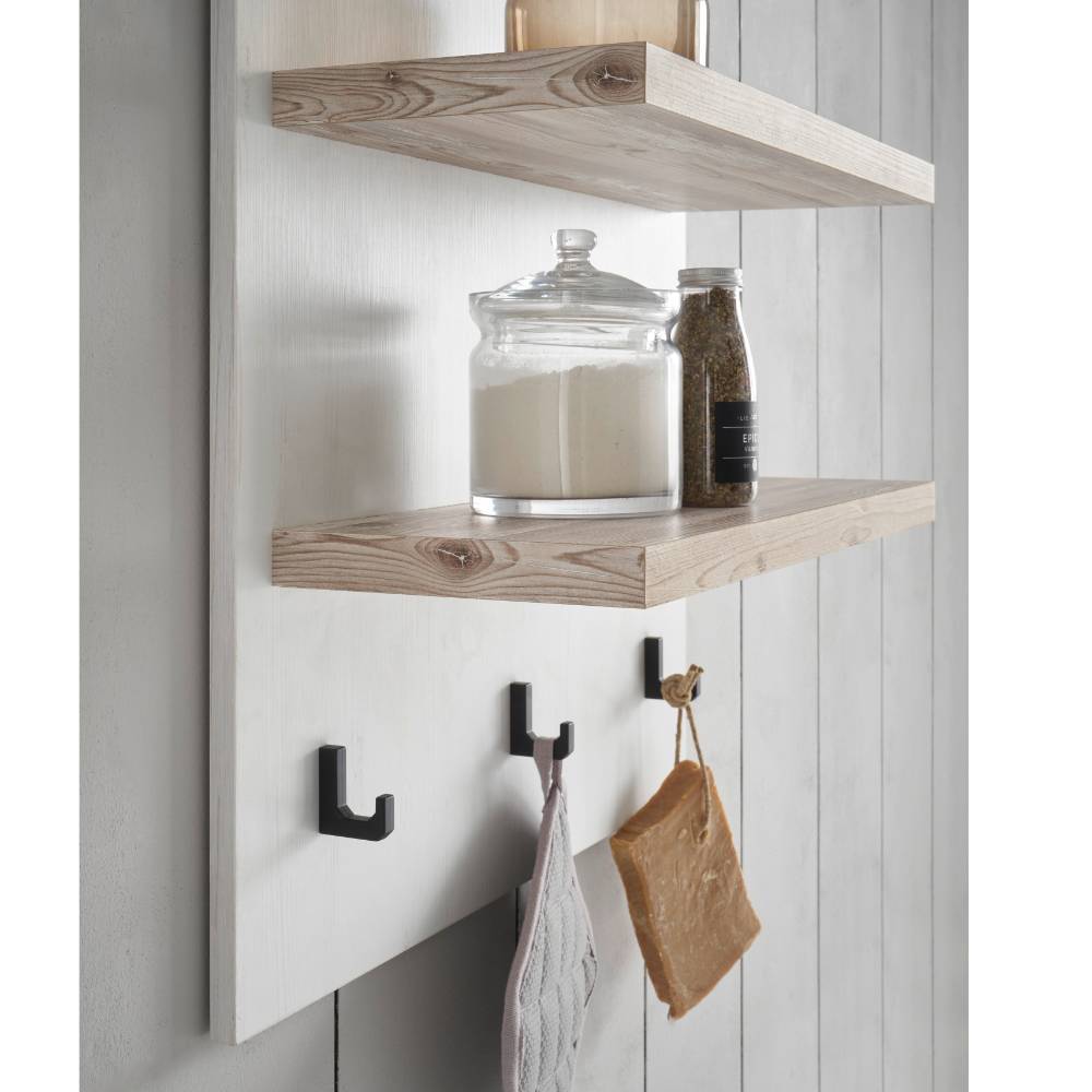 Einbauküchenzeile Flurencina im Landhausstil 191 cm breit (vierteilig)