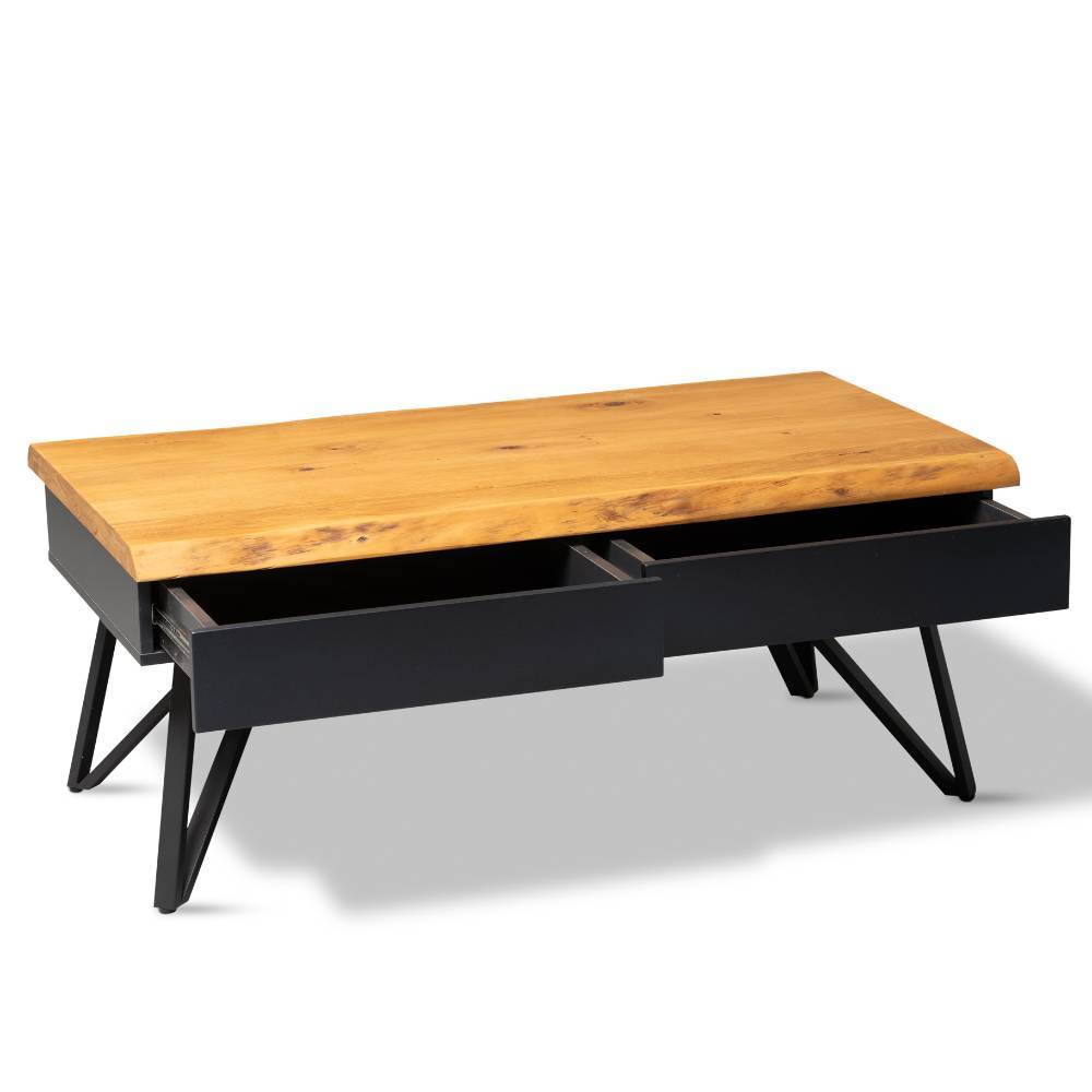 Wohnzimmertisch Ceoni mit zwei Schubladen in modernem Design