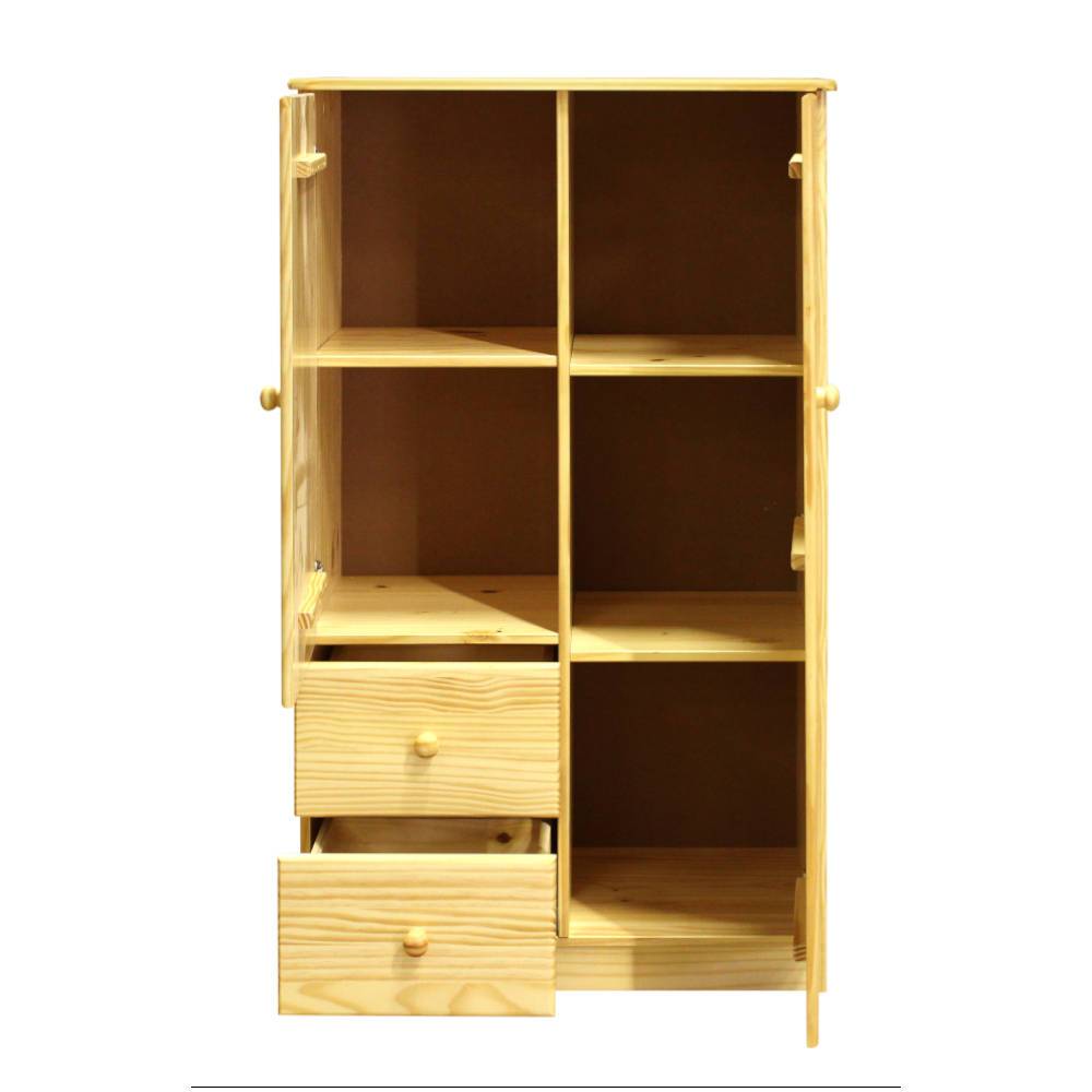 Waescheschrank Tine im Landhausstil 80 cm breit
