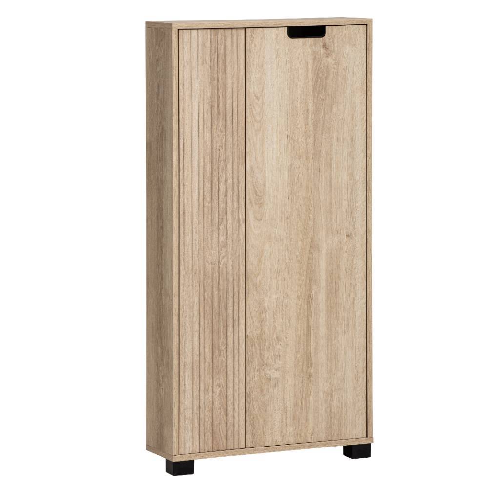 Flurschrank Rasvanna mit Drehtüren 124 cm hoch