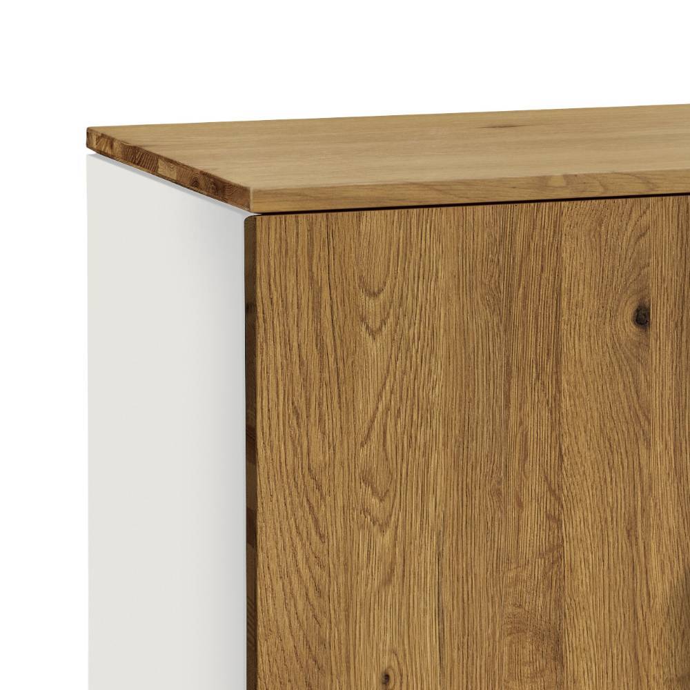 Kommode Zonacca in modernem Design mit Holzgriffen