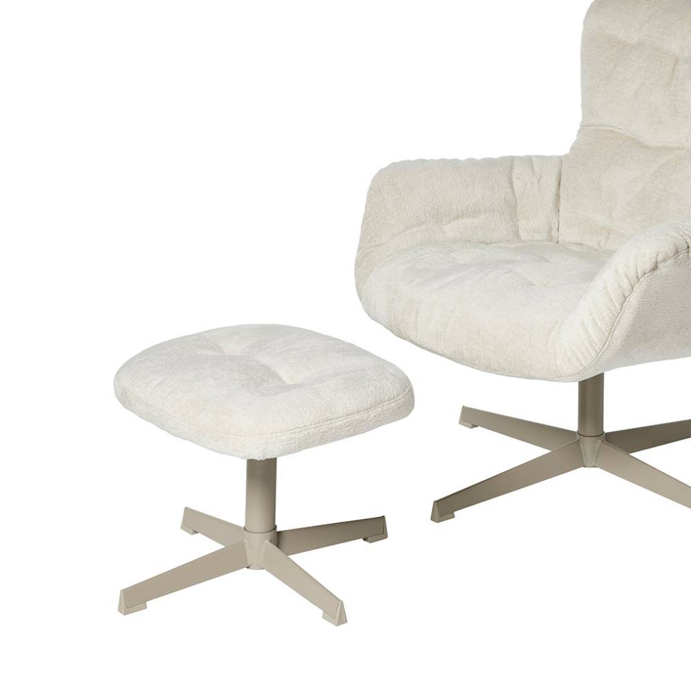Relaxsessel Jet mit Fußhocker drehbar (zweiteilig)