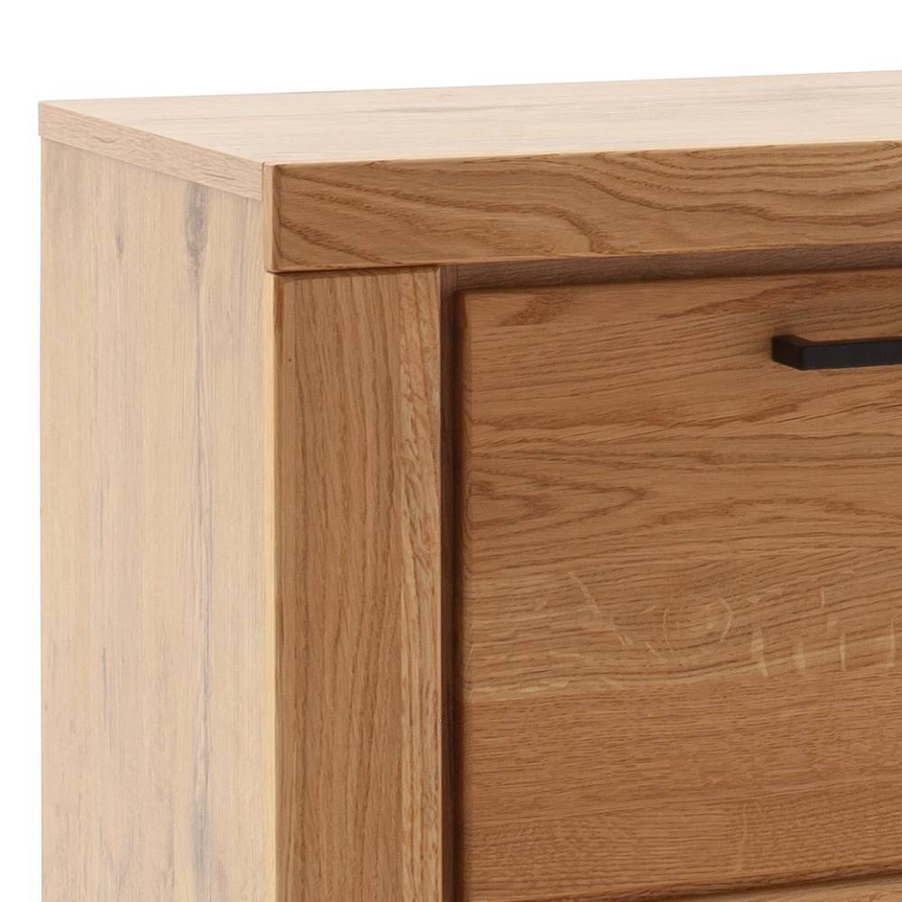 Esszimmersideboard Suzana im Industry und Loft Stil in Wildeichefarben