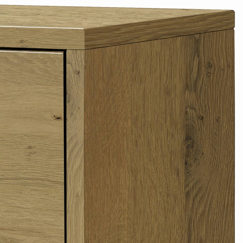 Schlafzimmerkommode Bagherio in modernem Design mit drei Schubladen