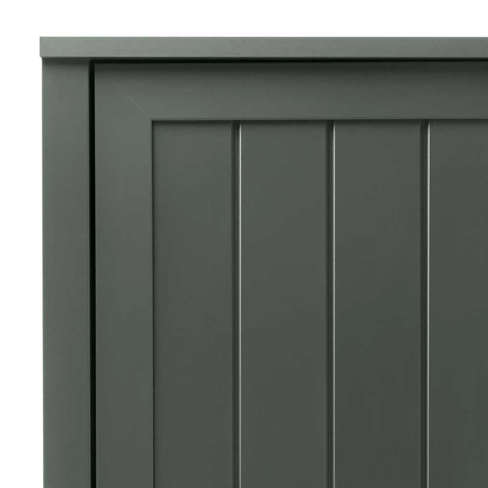 Dielenkleiderschrank Clujia in Dunkelgrün 60 cm breit