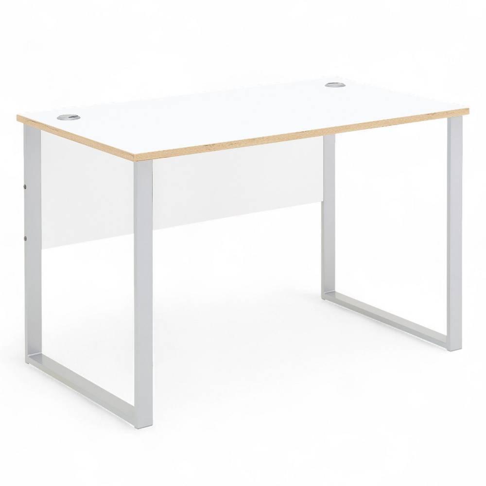 Büroschreibtisch Mariocavo mit Bügelgestell in modernem Design