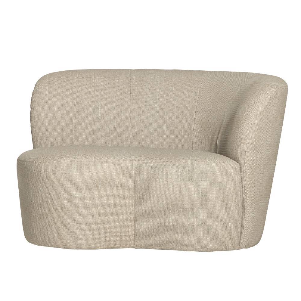 Skandi Design Garten Lounge Sofa Gambrass in Beige aus Kunststoff