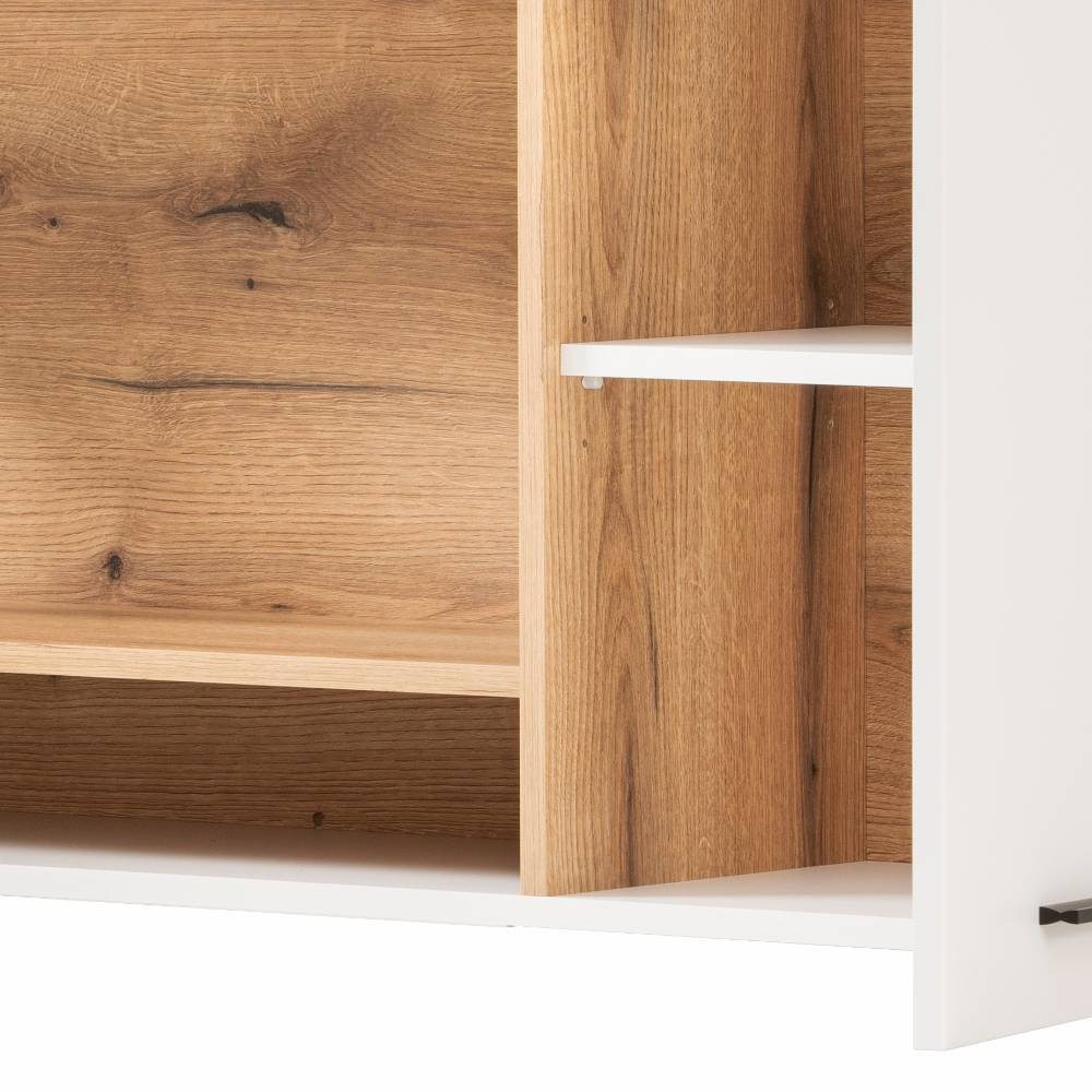 Wandvitrine Vrenessa in modernem Design mit Glastür