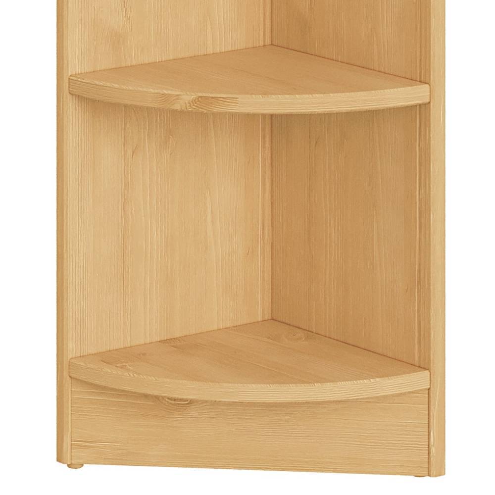 Eckregal Landhaus Claros aus Kiefer Massivholz 97 cm hoch