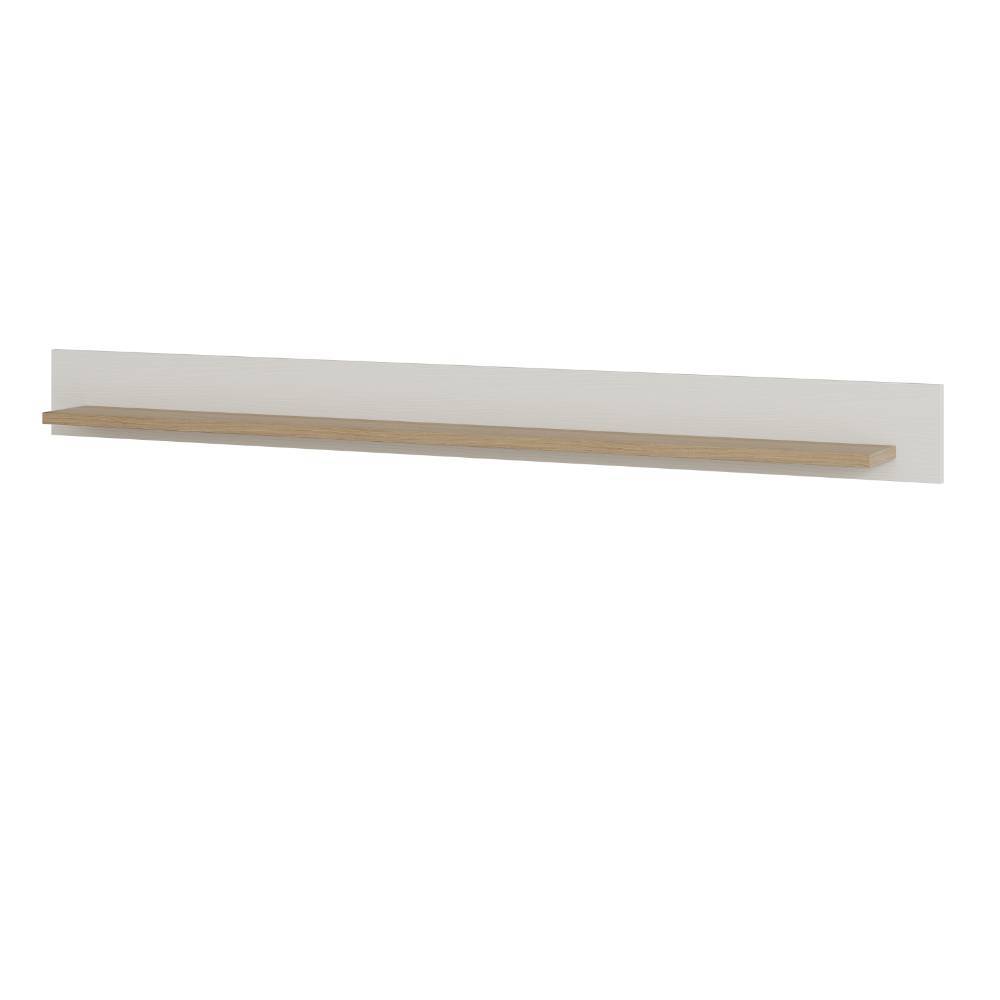 Design Wohnwand Labrassa dreiteilig melaminbeschichtet (dreiteilig)
