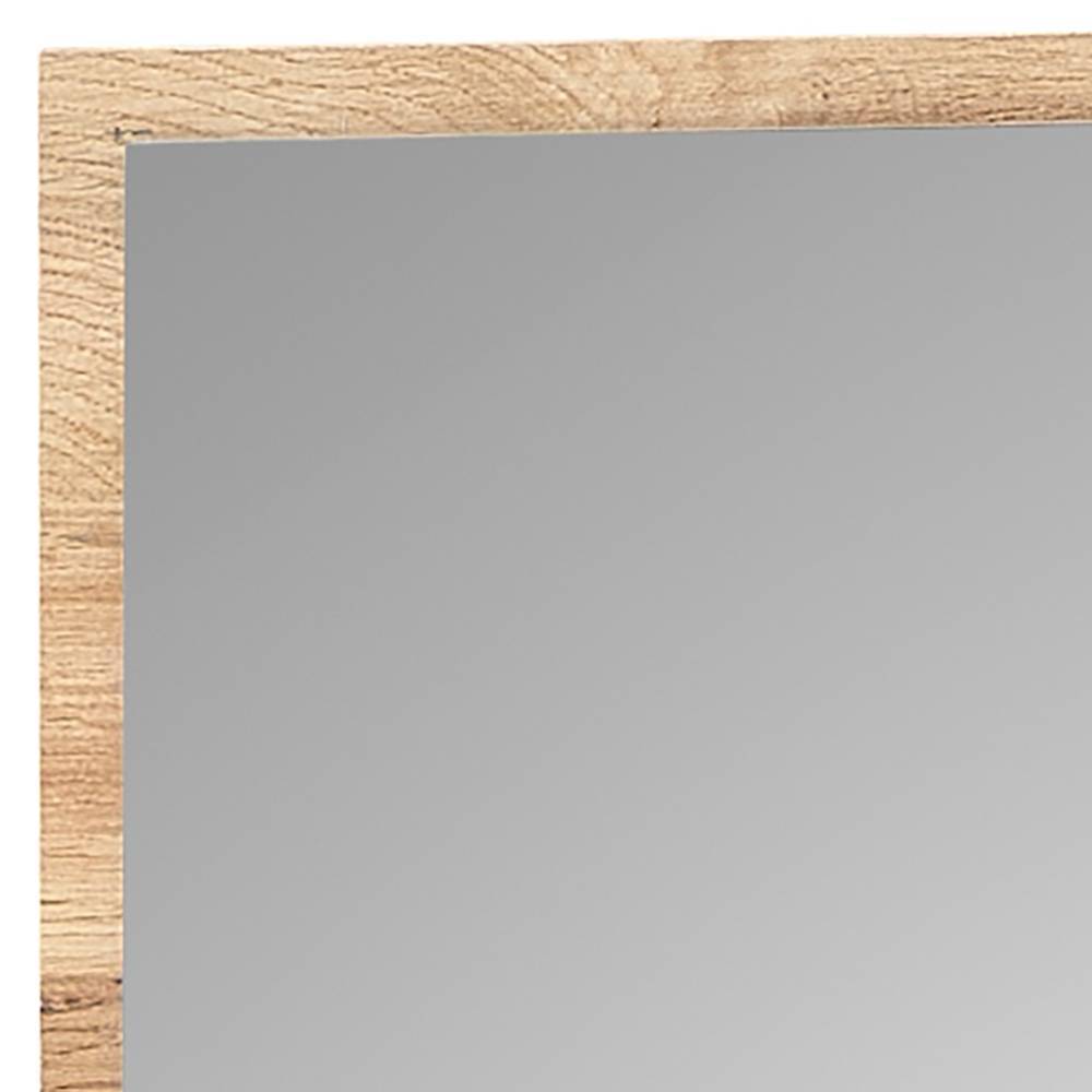 Wandspiegel Alamo in Altholz Optik 80 cm breit