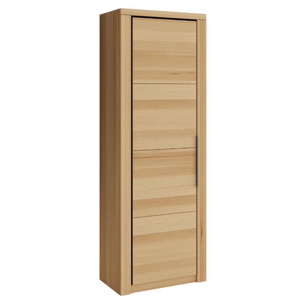 Garderobenschrank Zella in modernem Design mit Metallgriff