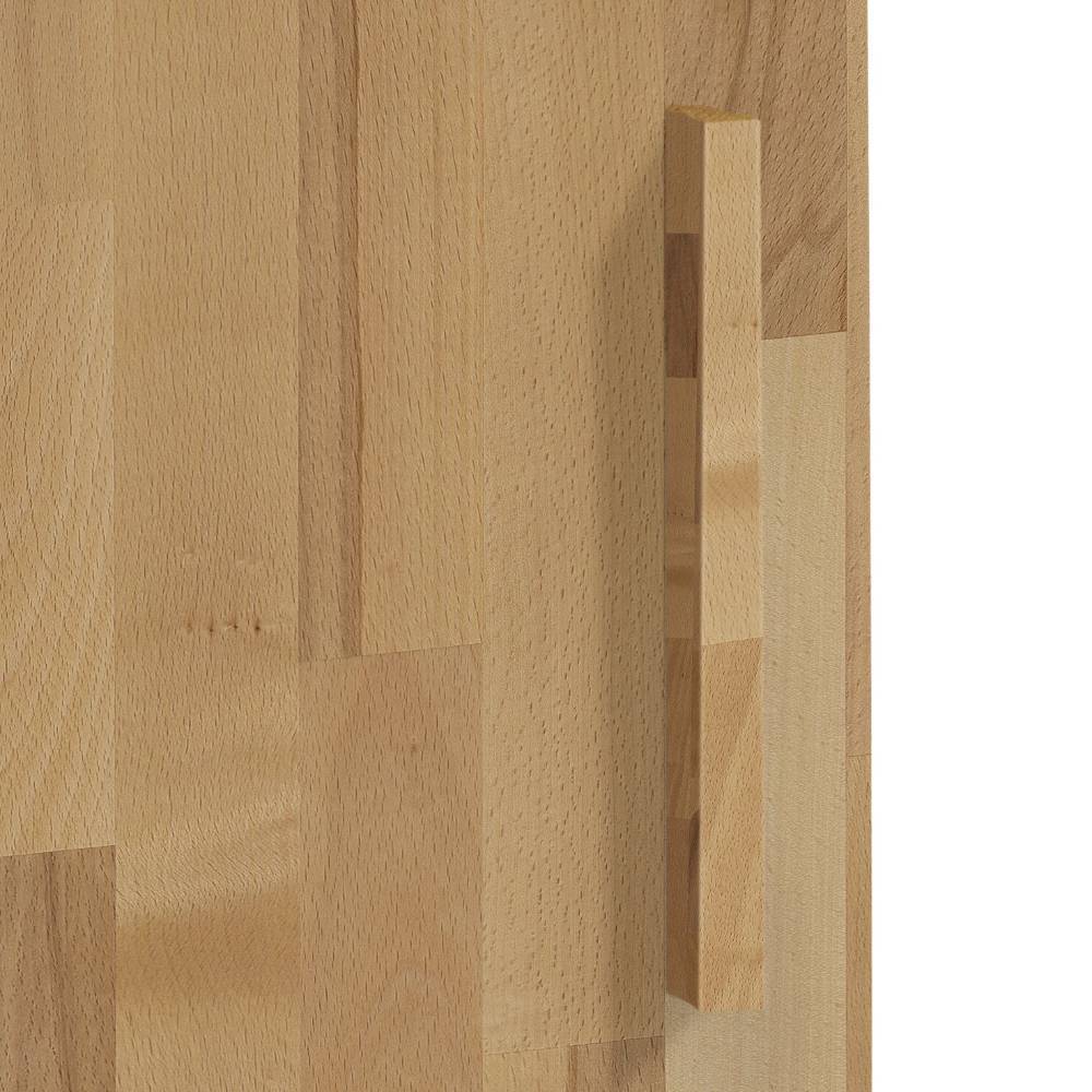 Schrank Flurina in Kernbuchefarben und Anthrazit