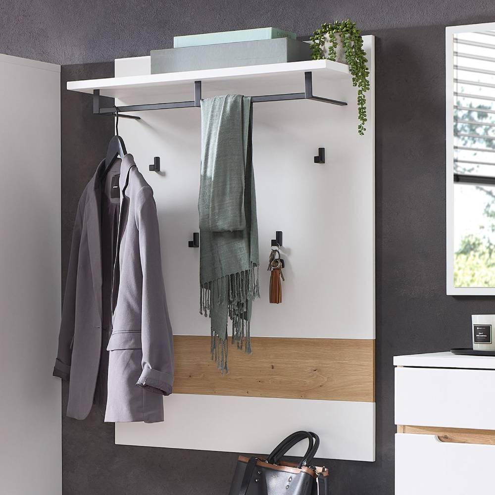 Wandgarderobe Mariocavo in modernem Design 118 cm hoch