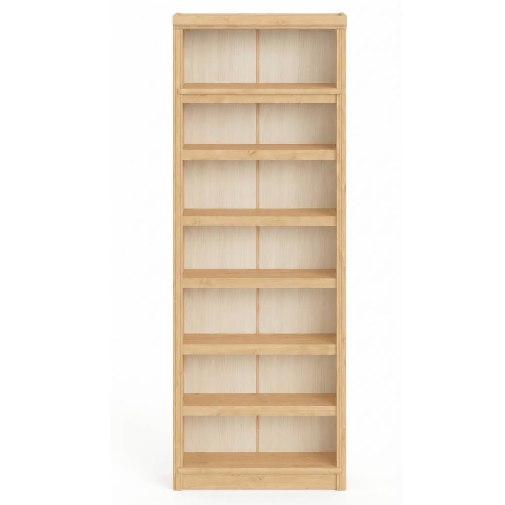 Bücher Regal Claros aus Kiefer Massivholz 220 cm hoch