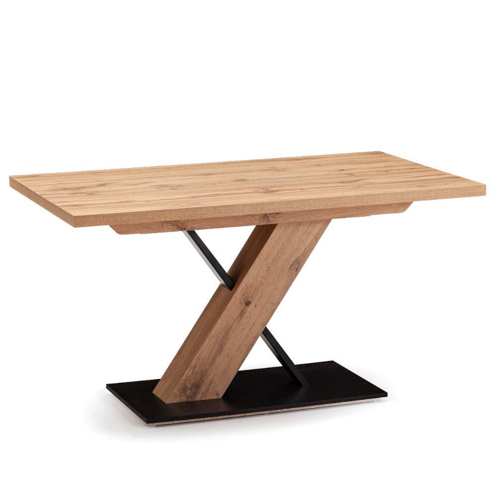 Esstisch Nevesk mit X Gestell in modernem Design