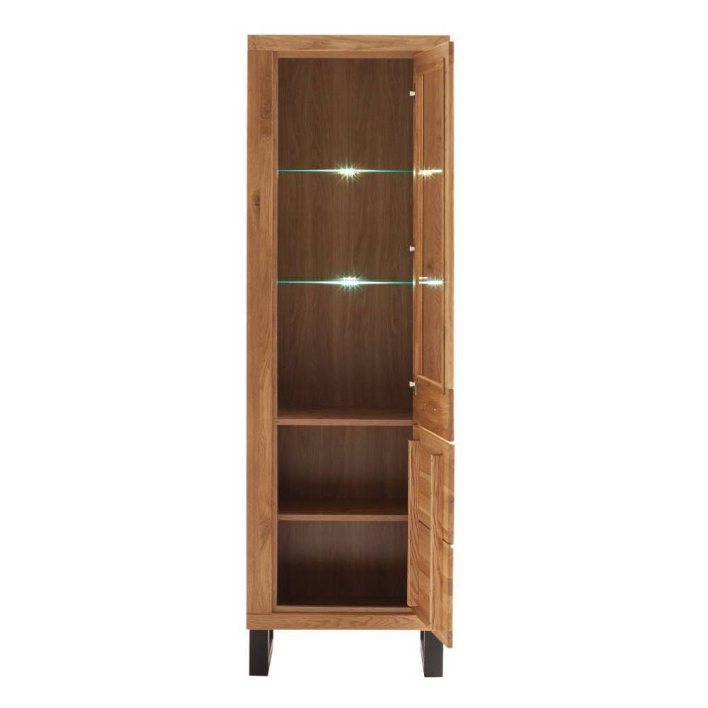 Stauraumvitrine Suzana im Industry und Loft Stil 199 cm hoch