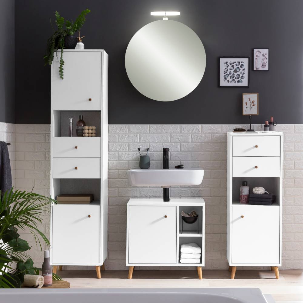 Spiegelschrank Linz mit LED Beleuchtung Made in Germany