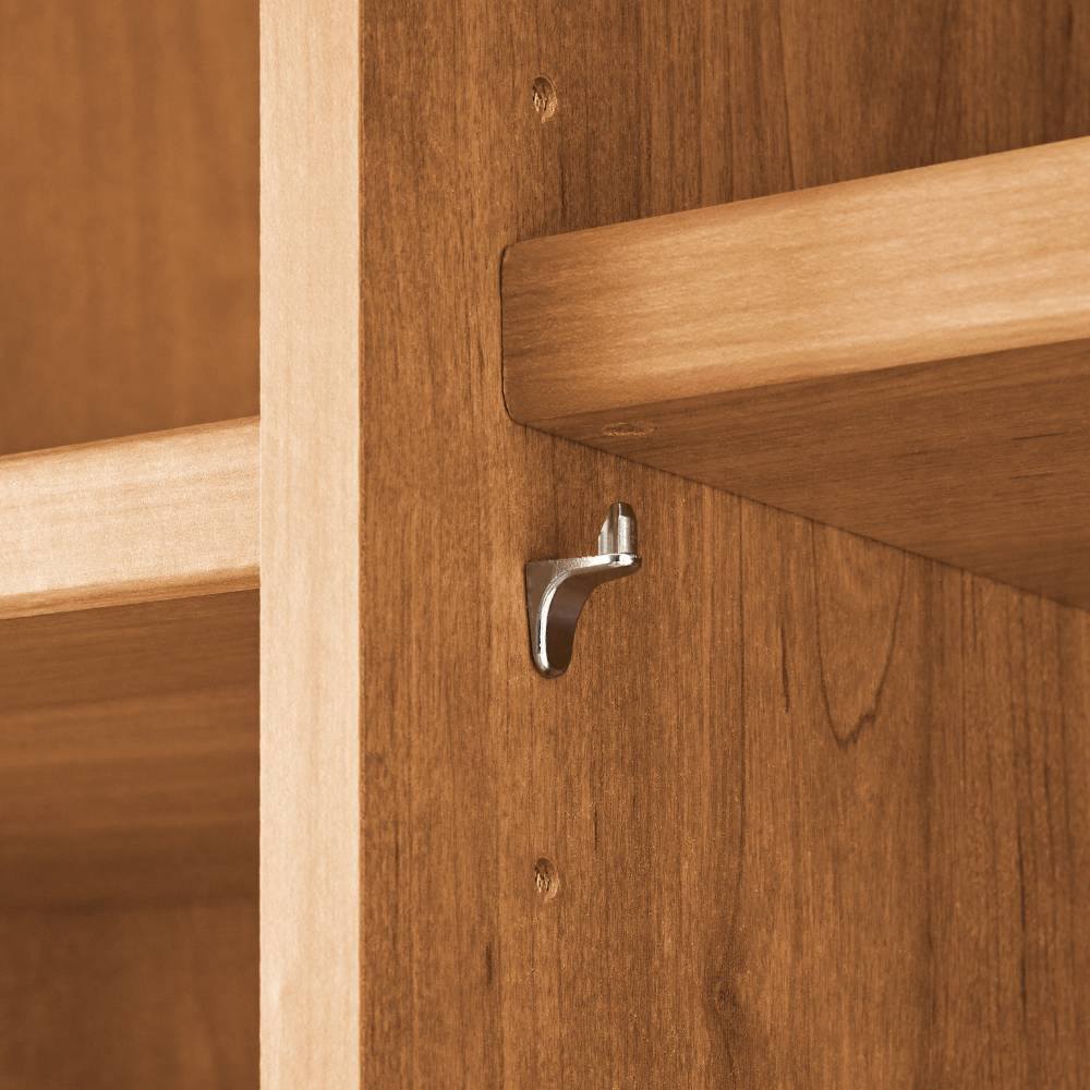 Schlafzimmerkleiderschrank Durac in Eiche Bianco und Weiß