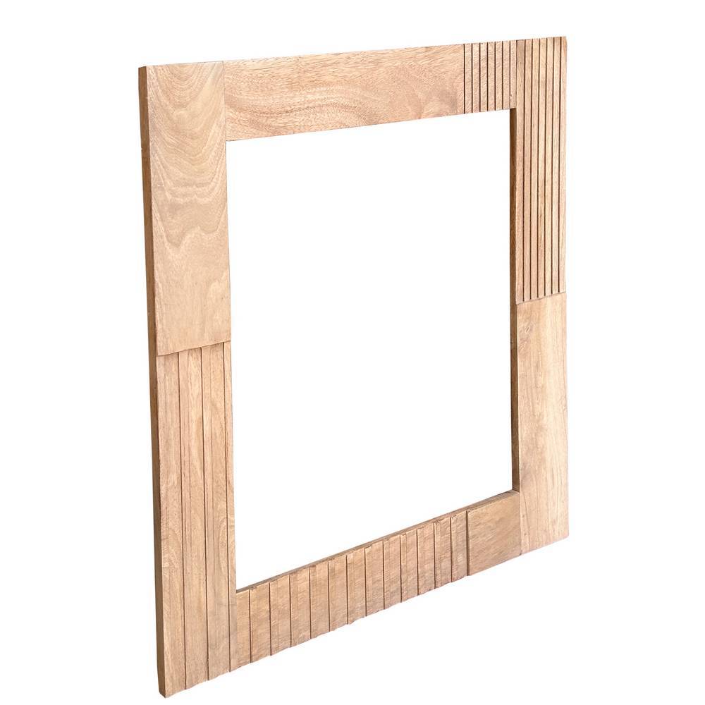 Wandspiegel Diaria aus Mangobaum Massivholz in modernem Design