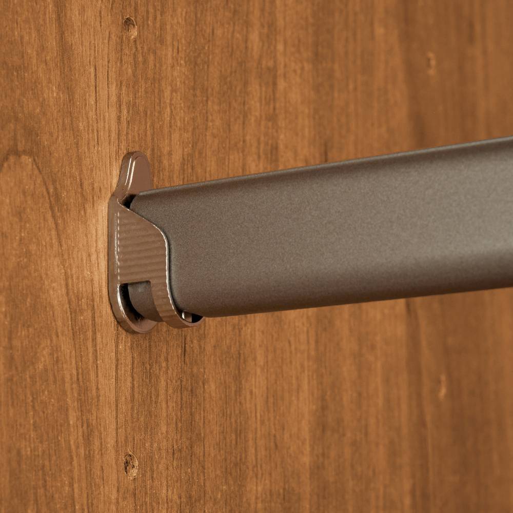 Schlafzimmerkleiderschrank Durac in Eiche Bianco und Weiß