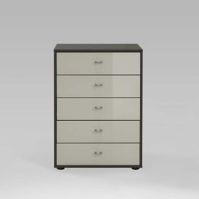 Kommode Anyto in Creme mit Schubladen – Ansicht 2
