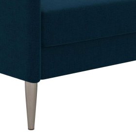 Dreisitzer Sofa Crane in modernem Design - Dunkelblau – Ansicht 7