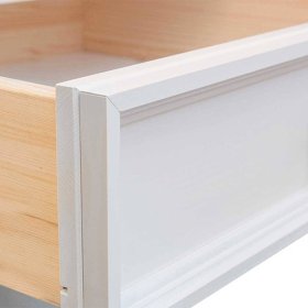 Vitrine Corao im Landhausstil mit Glastüren – Ansicht 8